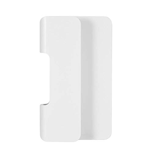 Lazmin Ladehalterung für alle Mobiltelefone und Tablets an der Wand, Ladehalterung mit Klebestreifen, Ladeanschluss an der Unterseite (weiß) von Lazmin112