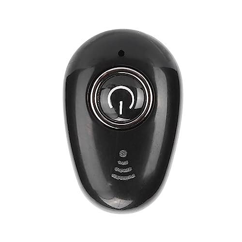 Lazmin kabelloser Bluetooth-Kopfhörer, ergonomische In-Ear-Ohrhörer Freisprech-Headset Monauraler -Sportkopfhörer Gut zum Fahren/Sport/Business usw.(Schwarz) von Lazmin