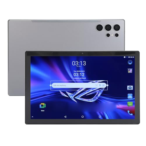 Lazmin112 10,1-Zoll-Android 10-Tablet, 6 GB RAM, 64 GB ROM, 256 GB SD-Karte Erweitert, MTK6735 4-Kern-Prozessor, 6800 MAh Langer Akku, Dual-Kamera, WLAN-Bluetooth, 2560 X 1600 Touchscreen von Lazmin112