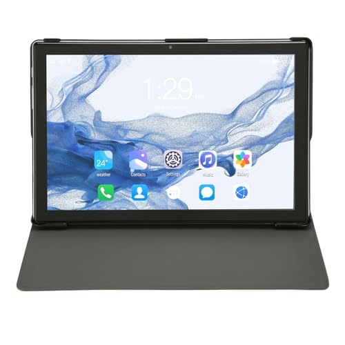 Lazmin112 10,1-Zoll-FHD+-4G-Tablet [Hohe Leistung], 6 GB RAM, 128 GB ROM, Octa-Core-Prozessor, Transparente Dual-Lautsprecher, 7000-mAh-Akku, Aufladung, Schutzhülle Im Lieferumfang von Lazmin112