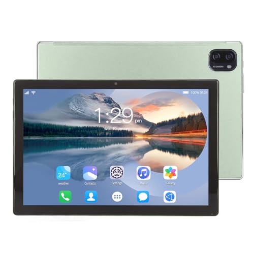 Lazmin112 10,1-Zoll-HD-Tablet, FHD 1960 X 1080 Touchscreen-Display, Android 12 MTK6755 Octa Core 8 GB RAM 256 GB ROM 4G LTE 5G WiFi-Tablet mit Hülle, 8 MP 16 MP, Dual-SIM-Dual-Standby von Lazmin112