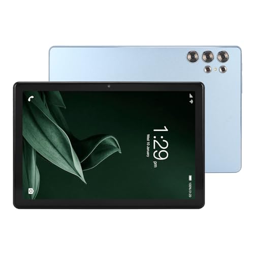 Lazmin112 10,1-Zoll-HD-Touchscreen-Tablet, Octa-Core-CPU, 12 GB RAM, 256 GB Speicher, 7000-mAh-Akku, 4G LTE-Mobiltelefonie,13,5.0, GPS (Blue) von Lazmin112