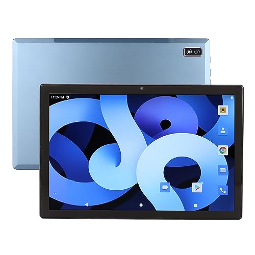 Lazmin112 10,1-Zoll-Tablet, 2560 X 1600 HD-Bildschirm, Octa-Core-Büro-Tablet, 4G LTE, 5G WLAN, 12 GB RAM, 512 GB ROMCPU, 8 MP 16 MP Dual-Kameras-Tablet, Integrierter 11200-mAh-Akku (Blau) von Lazmin112