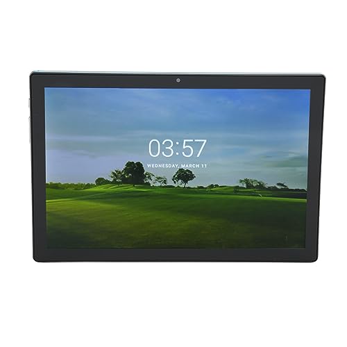 Lazmin112 10,1-Zoll-Tablet für Android 10, MTK6735 Quad Core 6 GB RAM 64 GB ROM 5G WiFi-Tablet, 2560 X 1600 HD-Touchscreen, Dual-SIM-Dual-Standby, 8800-mAh-Akku (Blue) von Lazmin112
