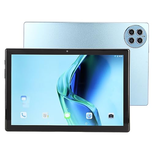 Lazmin112 10,1-Zoll-Tablet für Android 11, HD-Display-Tablet, Octa Core 8 GB RAM 128 GB ROM, 8 MP 13 MP Kamera, Dual-SIM Dual Standby, WiFi BT FM OTG, 8800 MAh, Typ C (Blau) von Lazmin112