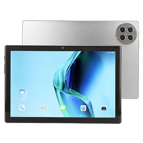 Lazmin112 10,1-Zoll-Tablet für Android 11, HD-Display-Tablet, Octa Core 8 GB RAM 128 GB ROM, 8 MP 13 MP Kamera, Dual-SIM Dual Standby, WiFi BT FM OTG, 8800 MAh, Typ C (Grau) von Lazmin112