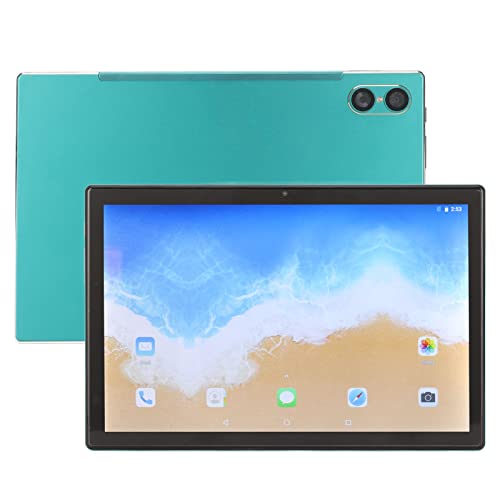 Lazmin112 10-Zoll-Tablet, Octa-Core-CPU 8 GB RAM 256 GB ROM-Tablet für Android 12, 4G LTE 5G WiFi Dual-Kamera-Büro-Tablet, Integrierter Stereolautsprecher, 7000 MAh, 128 GB Erweiterbar, Grün (Grün) von Lazmin112