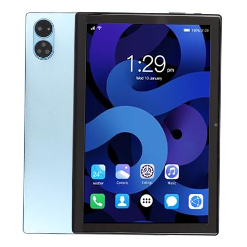 Lazmin112 10-Zoll-Tablet, OctaCore, 8 GB RAM, 128 GB ROM, 7000-mAh-Akku, HD-IPS-Touchscreen, Dual-Kamera,5.0, für12, mit GPS (Blue) von Lazmin112