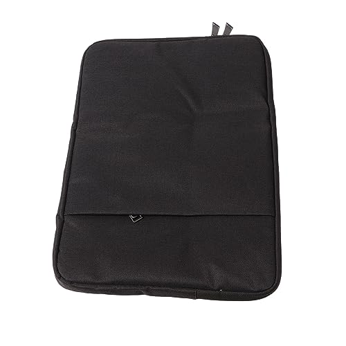 Lazmin112 13,3-Zoll-Laptop-Hülle, Stilvolle, Leichte Schutzhülle, wasserdichte, Kratzfeste Notebook-Tasche mit Weichem Fleece-Futter für MacBook (Schwarz) von Lazmin112