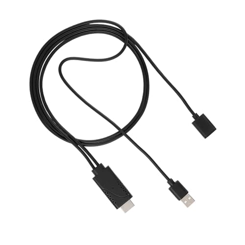 Lazmin112 2-in-1 1080P USB-zu-Adapterkabel für, Kühlloch-Design, Stabile Signalübertragung, Plug-and-Play von Lazmin112