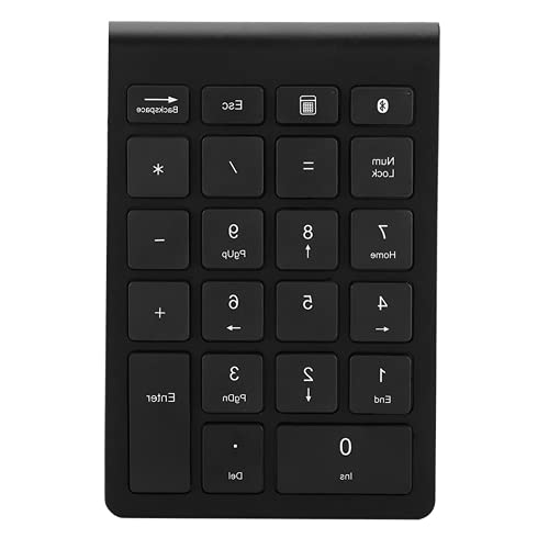 Lazmin112 22 Tasten Numpad, Drahtlose Zifferntastatur, Kleine Tastatur, für Tablet, Laptop, Notebook, PC, Desktop und Mehr von Lazmin112