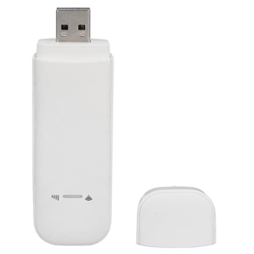Lazmin112 4G LTE Mobiler Hotspot-Router, Entsperrtes Tragbares USB-WLAN-Modem für Reisen, 150 Mbit/s Hochgeschwindigkeits-Taschen-WLAN-Gerät, Bis zu 8 Anschlüsse, für Home-Office-Reisen von Lazmin112