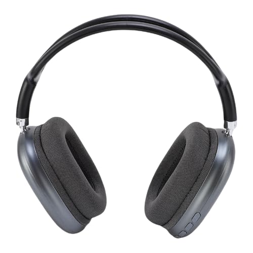 Lazmin112 Bluetooth -Kopfhörer über Dem Ohr, HiFi -Stereo -faltbarem Drahtlosen und Verdrahtetem Headset für Home Office -Handy -PC ect. (Black) von Lazmin112