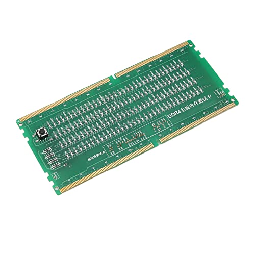 Lazmin112 DDR4-Speichertester mit LED, PCB-Material, Vorwärts Rückwärts, Kompatibel mit - und -Motherboards, Reparatur ohne Booten und ohne Anzeige von Lazmin112