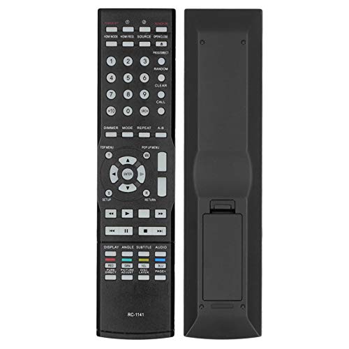 Lazmin112 DVD-Player-Fernbedienung, RC-1141 Blu-ray DVD-Player-Fernbedienung Ersatz für Denon DBP-4010UD / DBP-A100 von Lazmin112