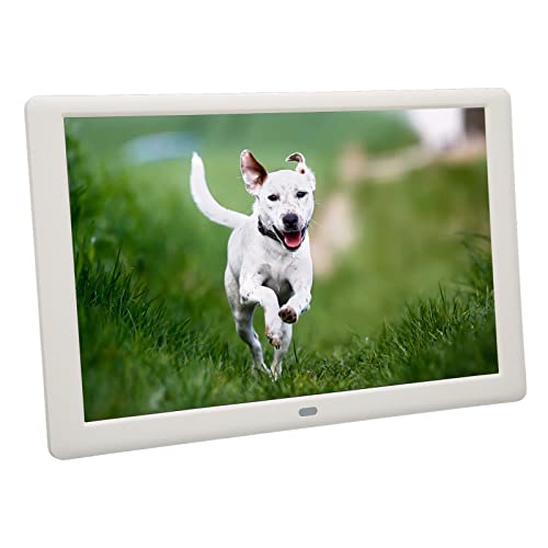 Lazmin112 Digitaler 10,1-Zoll-Fotorahmen, IPS-HD-Bildschirm, Unterstützung für Diashow, Uhr, Kalender, Elektronischer Bilderrahmen, Eingebaute Stereolautsprecher, für Lazmin112 Digitaler 10,1-Zoll-Fotorahmen, IPS-HD-Bildschirm, Unterstützung für Diashow, Uhr, Kalender, Elektronischer Bilderrahmen, Eingebaute Stereolautsprecher, für von Lazmin112