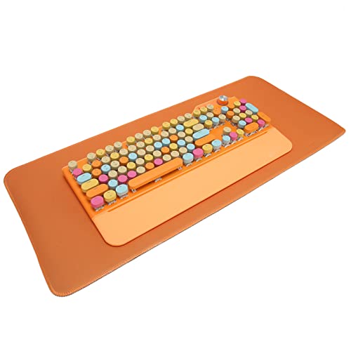 Lazmin112 Drahtlose Mechanische Tastatur, 107 Tasten Retro-Schreibmaschinentastatur, 2,4 G/BT5.1/USB 3 Modi PC-Gaming-Tastatur, Knopfsteuerung, Blauer Schalter, für Android/Win/IOS/OS X von Lazmin112