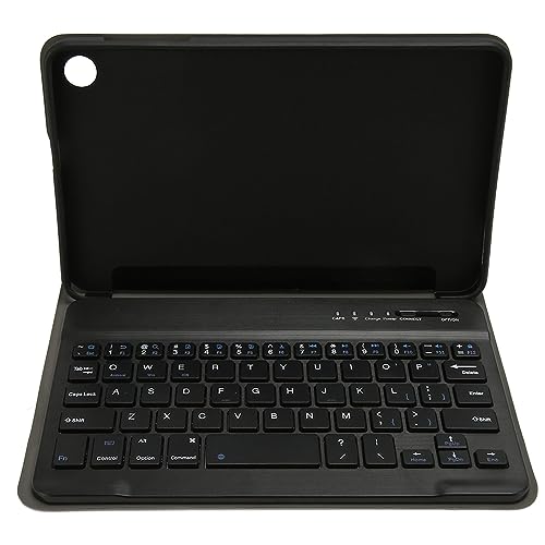 Lazmin112 Drahtlose -Tablet-Tastatur mit PU-Lederhülle für I50, Wasserdicht, Rostfrei, Exquisite Nähte, Eingebauter 280-mAh-Akku, Kompatibel mit PC, Laptop, Smartphone von Lazmin112