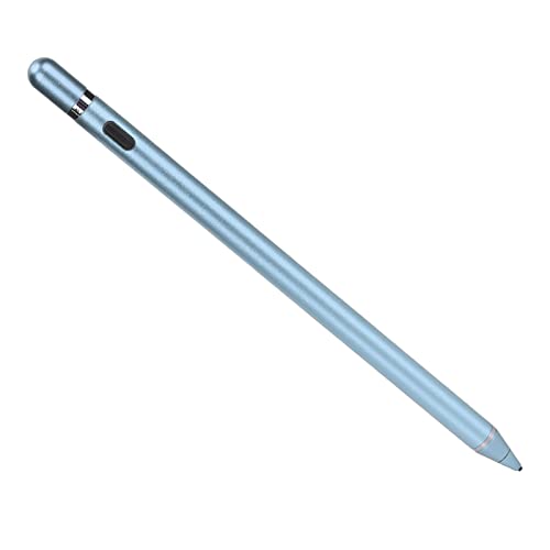 Lazmin112 Eingabestift, USB-Aufladung Kupferspitze Touchscreen Aktiver Kapazitiver Eingabestift mit Präziser Spitze für Mobiltelefone und Tablets(Blau) von Lazmin112