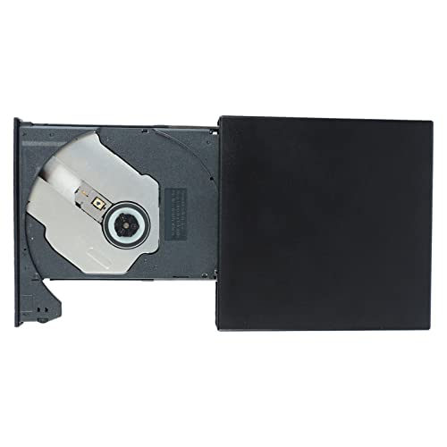 Lazmin112 Externes DVD-Laufwerk, Tragbarer USB 2.0-CD-VCD-Player, 24-facher High-Speed-Reader-Brenner, Plug-Play, Geräuscharmer, Stabiler, Langlebiger DVD-Brenner, für Laptop-Desktop-AIO Lazmin112 Externes DVD-Laufwerk, Tragbarer USB 2.0-CD-VCD-Player, 24-facher High-Speed-Reader-Brenner, Plug-Play, Geräuscharmer, Stabiler, Langlebiger DVD-Brenner, für Laptop-Desktop-AIO von Lazmin112