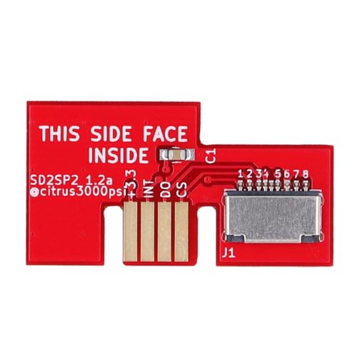 Lazmin112 FPC Flex Ribbon -Kabel für Pico Development Board Professionelle Fastdatenübertragung USB C -Port Easy Schweißen für Spielekonsole (Rot) von Lazmin112