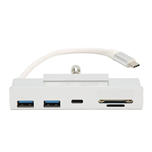 Lazmin112 Für OS X AIO PC USB C Hub, 6 in 1 USB 3.1 Gen2 10Gbps Plug-Play-Docking Station, Einfache Installation, Typ C-Klemm Nabe Für 24-Zoll Computer übertragung von Lazmin112