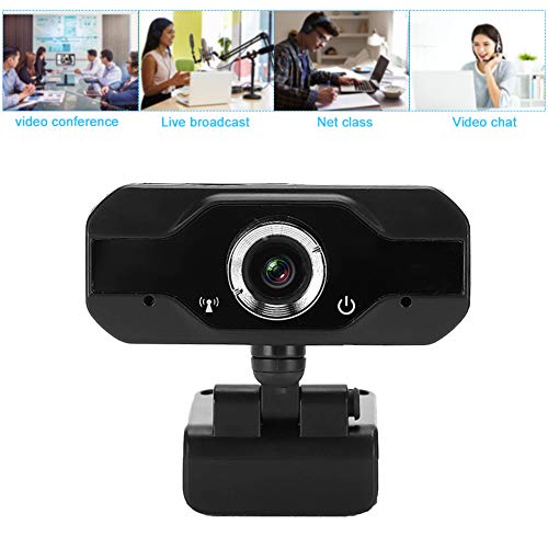 Lazmin112 HD-USB-Kamera, Computer-Webcam mit Mikrofon Autofokus-PC-Zubehör für Live-Webcast/Remote-Unterricht/Konferenzen/Video-Chat/Online-Unterricht von Lazmin112