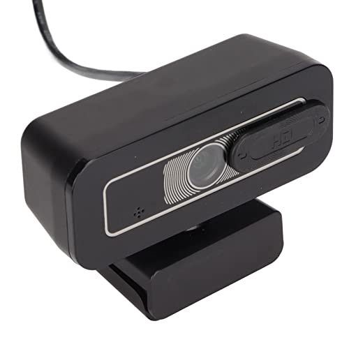 Lazmin112 HD-Webcam, 1080P 360 Grad Einstellbare USB-Computerkamera, Eingebautes Mikrofon mit Rauschunterdrückung, Unterstützung für Win10/7/Vista/XP, für, für OS X, für von Lazmin112