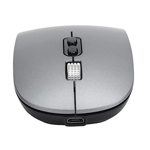 Lazmin112 Kabellose Maus, 2,4 GHz Wireless + Dual Mode Optical Silent Mäuse, 800/1200/1600DPI Einstellbar, Kompatibel mit, für 13 von Lazmin112
