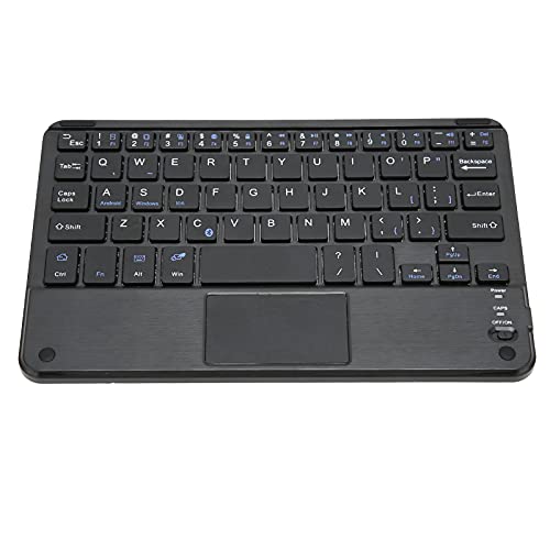 Lazmin112 Kabellose -Tastatur, Tragbare 7-Zoll-Tastatur mit Touchpad, Wasserdicht und Staubdicht, Kompatibel mit Tablet-Geräten von 7 Bis 7,9 Zoll von Lazmin112