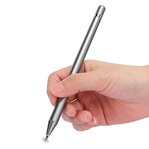 Lazmin112 Kapazitiver Bleistift, Universeller Touch-Stift für Mobiles Smartphone- und Tablet-Zeichnen, Weiche Spitze und Geräuschlos, Schwarz, Weiß, Rosa, Grau (Grau) von Lazmin112
