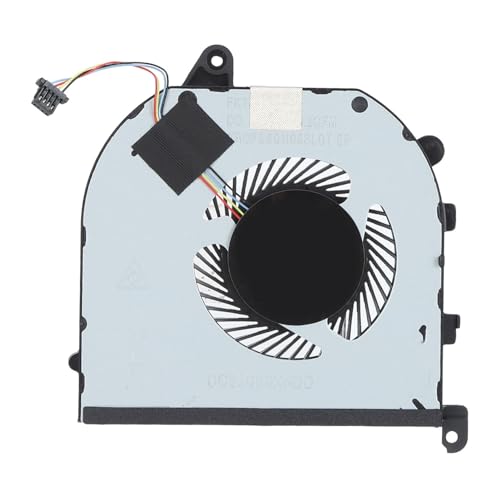 Laptop-CPU-GPU-Lüfter, Interner Aluminium-Notebook-Lüfter, 4-poliger Lüfter, Ersatz für XPS 15 9570 XPS 15 7590 XPS 15-9570 Precision 5530 5540 (CPU) von Lazmin112