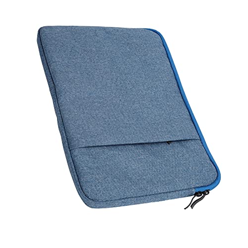 Lazmin112 Laptop-Tasche, Polyester-Material, Tragbarer Notebook-Computer mit Aufbewahrungstasche, Geeignet für Laptops und Tablets Unter 13 Zoll (Blau) von Lazmin112