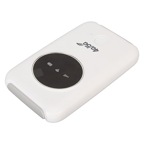 Lazmin112 Mobiler LTE-Hotspot, 5G-WLAN, 300 Mbit/s, Hochgeschwindigkeits-Internet-USB-Modem, Entsperrter SIM-Kartensteckplatz, Router, Tragbarer WLAN-Hotspot, Verbinden Sie Bis zu 10 Geräte von Lazmin112