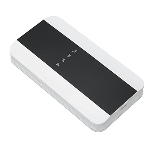 Lazmin112 Mobiler WLAN-Hotspot, Tragbares 4G-LTE-Gerät mit SIM-Kartensteckplatz, Taschen-WLAN-Hotspot mit Einer Geschwindigkeit von Bis zu 150 Mbit/s, für Laptops, Tablets, Mobiltelefone von Lazmin112