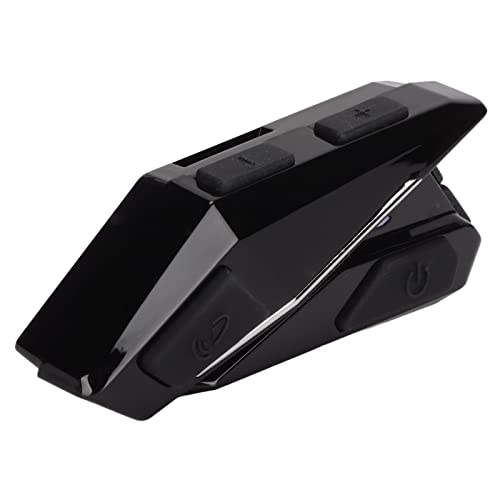 Lazmin112 Motorrad-Bluetooth-Headset, Kabelloser Helm-Intercom-Kopfhörer, Wasserdicht/automatische Anrufbeantwortung/FM-Radio/Rauschunterdrückungsfunktion, Freisprechmusik, Zum Fahren Lazmin112 Motorrad-Bluetooth-Headset, Kabelloser Helm-Intercom-Kopfhörer, Wasserdicht/automatische Anrufbeantwortung/FM-Radio/Rauschunterdrückungsfunktion, Freisprechmusik, Zum Fahren von Lazmin112