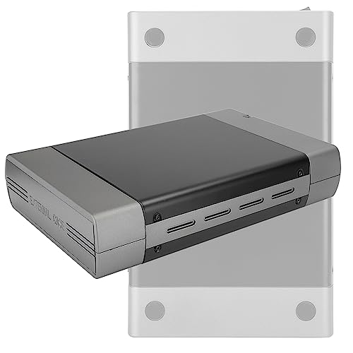 Lazmin112 Optische USB 2.0-SATA-Schnittstelle Drive Box, 5,25 Zoll USB 2.0 / SATA Portable Externe DVD Optical Disc Rewriter für Windows XP / 7/8/10(EU-Stecker) von Lazmin112