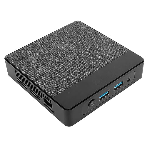 Lazmin112 -PC für Windows 11 Pro, Kleiner Desktop-Computer, Unterstützt 4K 60 Hz 2,4 G 5 G WiFi Bluetooth 5.0 Dual-Screen-Display, M.2 SSD-Erweiterung, für Heimunternehmen von Lazmin112