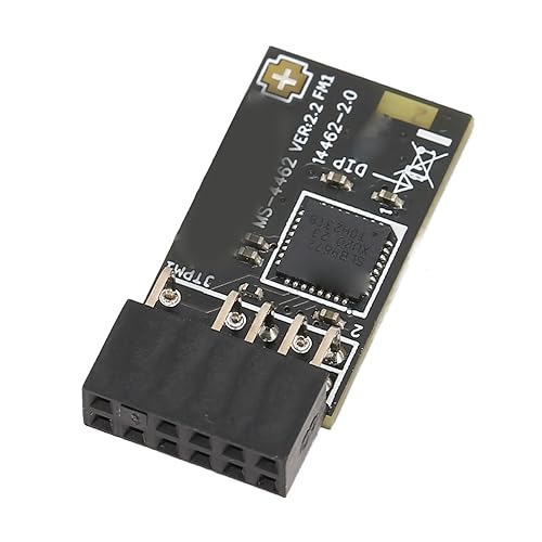 Lazmin112 TPM2.0-Modul mit SLB 9672 für MSI-Motherboards, Verschlüsselungssicherheitsmodul mit SPI-Schnittstelle, Eigenständiger Prozessor, Unterstützt10 11 Lazmin112 TPM2.0-Modul mit SLB 9672 für MSI-Motherboards, Verschlüsselungssicherheitsmodul mit SPI-Schnittstelle, Eigenständiger Prozessor, Unterstützt10 11 von Lazmin112