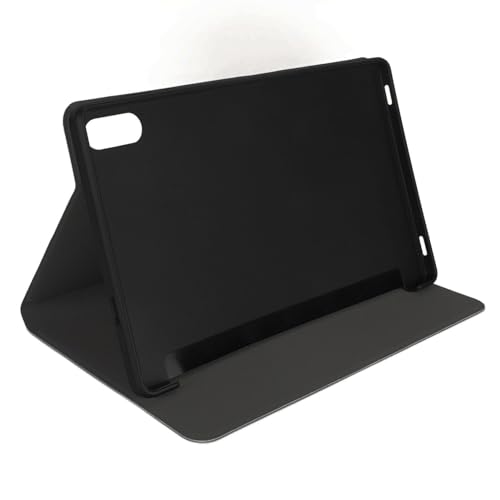 Lazmin112 Tablet-Hülle, Tragbare, Schlanke Schutzhülle mit Harter Rückseite, Premium-PU-Leder, Stoßfester Rahmen, Ständer, Folio-Shell-Hülle, für Teclast P26T (Black) von Lazmin112
