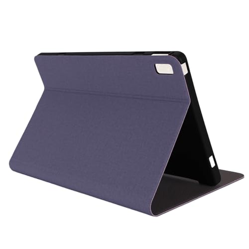 Lazmin112 Tablet-Hülle, Tragbare, Stoßfeste, Schlanke Schutzhülle mit Ständer, Premium-PU-Lederrahmen, Flip-Shell-Hülle mit Verstellbarem Ständer, für BMAX I11 I11PLUS (Blue) von Lazmin112