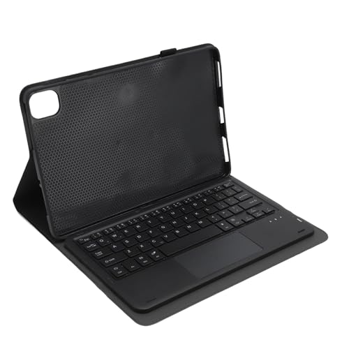 Lazmin112 Tastaturhülle für Mi Pad 5/5 Pro 11 Zoll Tablet, Abnehmbare Kabellose Bluetooth-Tastatur mit Hintergrundbeleuchtung und Multi-Touch-Trackpad, Magnetische Ständerhülle mit (Black) von Lazmin112