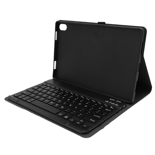 Lazmin112 Tastaturhülle für Tab P11 P11 Plus, PU-Leder-Tablet-Schutzhülle mit Magnetisch Abnehmbarer Bluetooth-Tastatur, Tablet-Hülle für Tab P11 P11 Plus 11 Zoll (Black) von Lazmin112