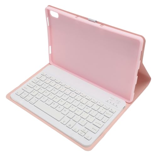 Lazmin112 Tastaturhülle für Tab P11 P11 Plus, PU-Leder-Tablet-Schutzhülle mit Magnetisch Abnehmbarer Bluetooth-Tastatur, Tablet-Hülle für Tab P11 P11 Plus 11 Zoll (PINK) von Lazmin112