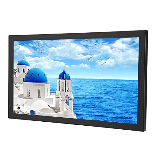 Lazmin112 Tragbarer - für Mehrere Zwecke, an der Wand Montierter 13,3-Zoll-CCTV-Überwachungskameramonitor 1920 X 1080 mit/VGA/AV/BNC/USB (EU-Stecker) von Lazmin112