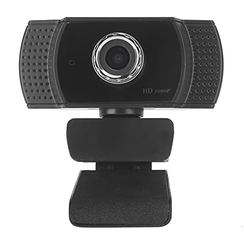 Lazmin112 USB-Webcam, 1080P-Computerkamera mit Manuellem Fokus und Integriertem Mikrofon, Unterstützung für XP/ 7/8/10 / OS X/ 4.0 und Höher von Lazmin112