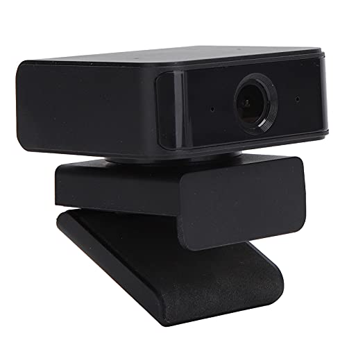 Lazmin112 USB-Webcam, 1080P HD 360°-Rotation Objektverfolgungs-Video-Smart- mit Mikrofon mit Rauschunterdrückung, Plug-and-Play, für Online-Chats, Videokonferenzen, Live-Streaming Stream von Lazmin112