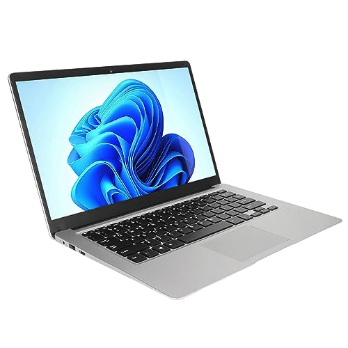 Lazmin112 Ultradünnes Design, 2K-IPS-Display, 6 GB RAM, 128 GB SSD, 10-Laptop mit Langer Akkulaufzeit und Mehreren Anschlüssen (EU-Stecker) von Lazmin112