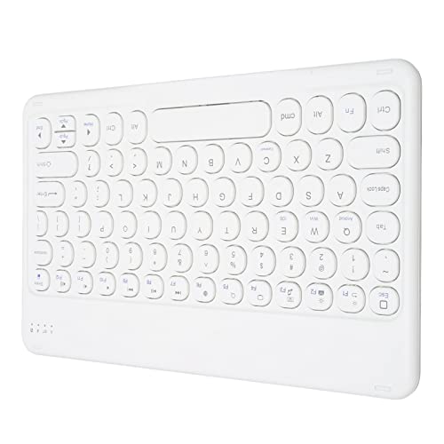 Lazmin112 Ultraschlanke Runde Tastenkappe BT 3.0 Kabellose Tastatur, Gute Rückfederung, Metallboden, Breite Kompatibilität, Tragbar für Mobiltelefone, Computer, Tablets, OS X, Lazmin112 Ultraschlanke Runde Tastenkappe BT 3.0 Kabellose Tastatur, Gute Rückfederung, Metallboden, Breite Kompatibilität, Tragbar für Mobiltelefone, Computer, Tablets, OS X, von Lazmin112