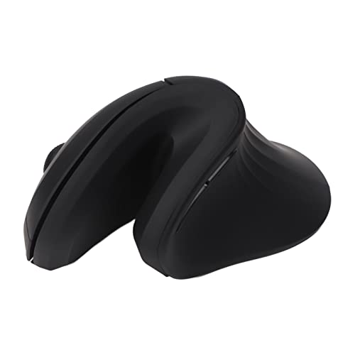 Lazmin112 Vertical Mouse, 2,4 GHz Wireless Silent Vertical Mouse 800 1200 2400 3200 DPI Ergonomische Wiederaufladbare Maus mit 6 Tasten von Lazmin112